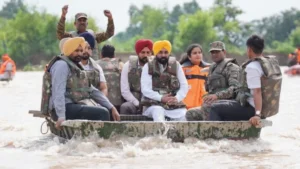 बाढ़ में Punjab Government का असली नेतृत्व: CM Bhagwant Mann ने दिखाई मिसाल, जनता के साथ खड़ी रही Government