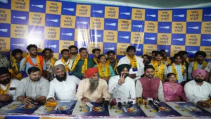 Labour Union के अध्यक्ष Dalbir Singh अपने साथियों सहित ‘AAP’ में शामिल Cabinet Minister Laljit Singh Bhullar ने सभी नेताओं का किया स्वागत