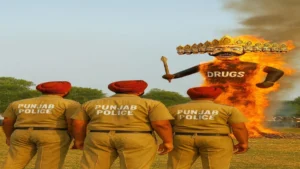 ‘नशे के दानव’ का अंत! Dussehra पर जला Drugs Effigy, Punjab Police की मुहिम ने जगाई नई उम्मीद