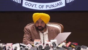 CM मान बोले- अकाली दल छिपकलियों की पार्टी बन गया:साहिबजादों के कार्टून पर BJP पर कार्रवाई क्यों नहीं; पावन स्वरूपों के मामले में एक्शन होगा